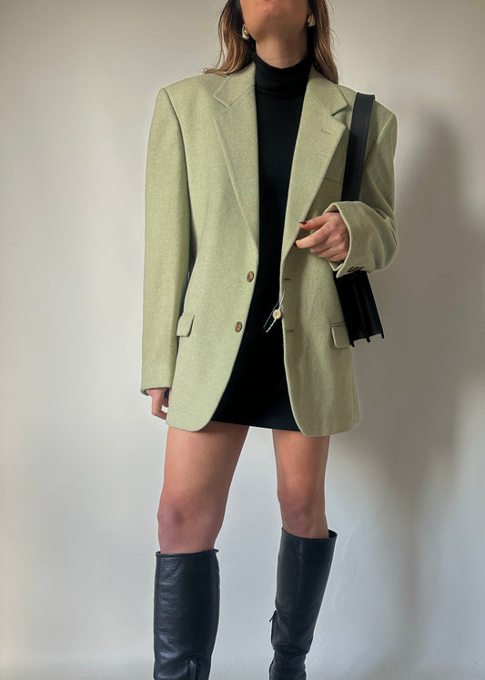 Salvia oversize wool blazer - new deadstock