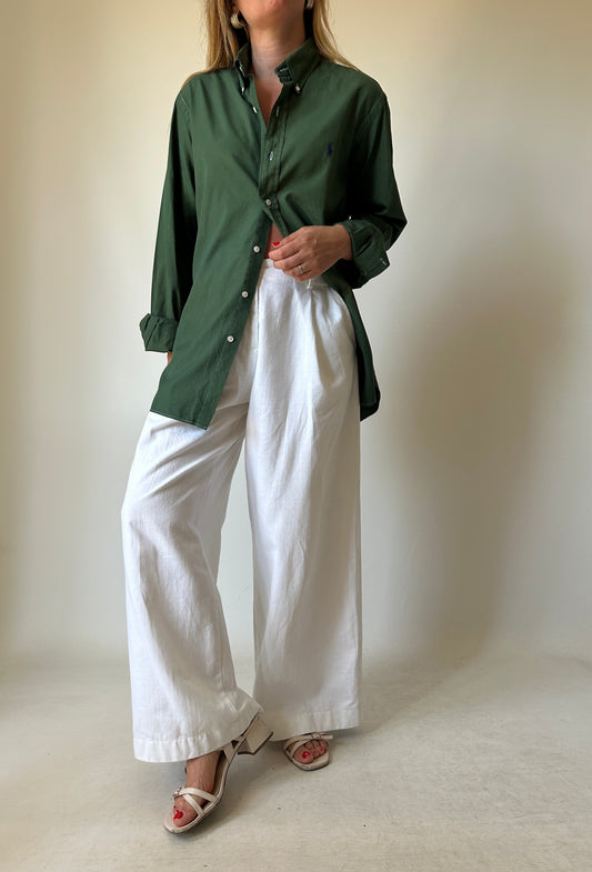 RALPH LAUREN verdone shirt