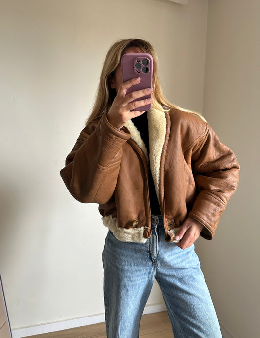 Caramel petite Shearling