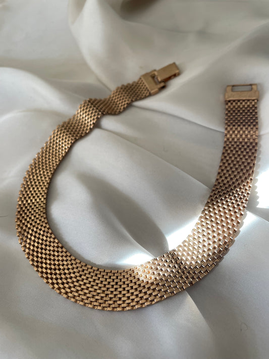 Collier panthere goldtone