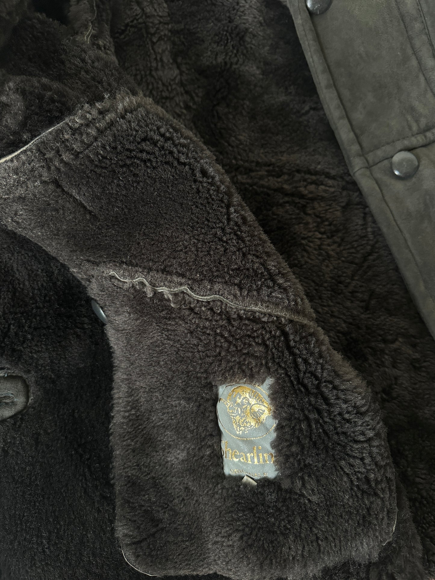 Grey petite Shearling