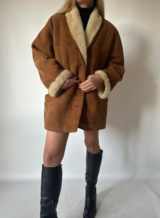 Caramel unique petite Shearling