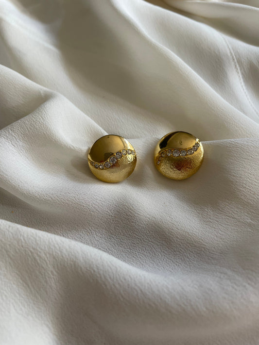 Clip sfera con zirconi