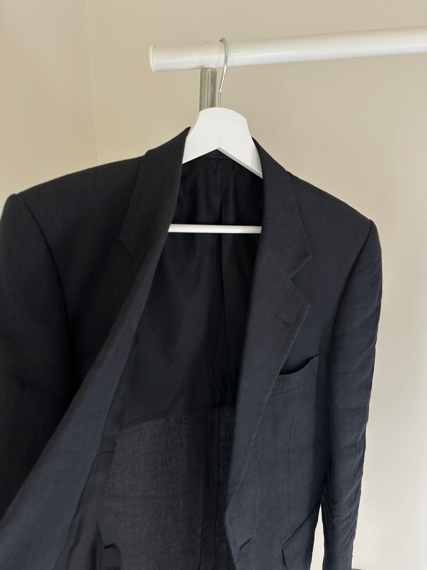 Blazer slim in puro lino