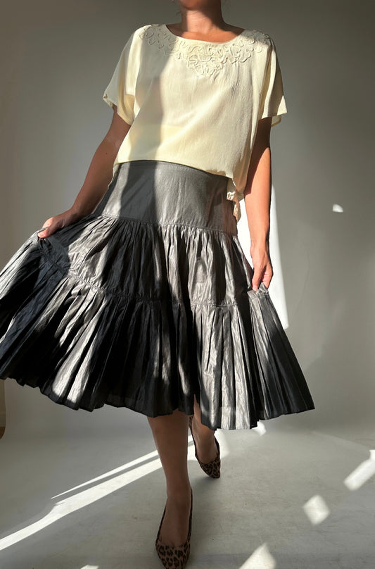 Marella plisse skirt