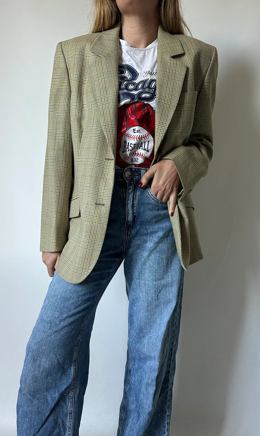 Principe di Galles verdone blazer