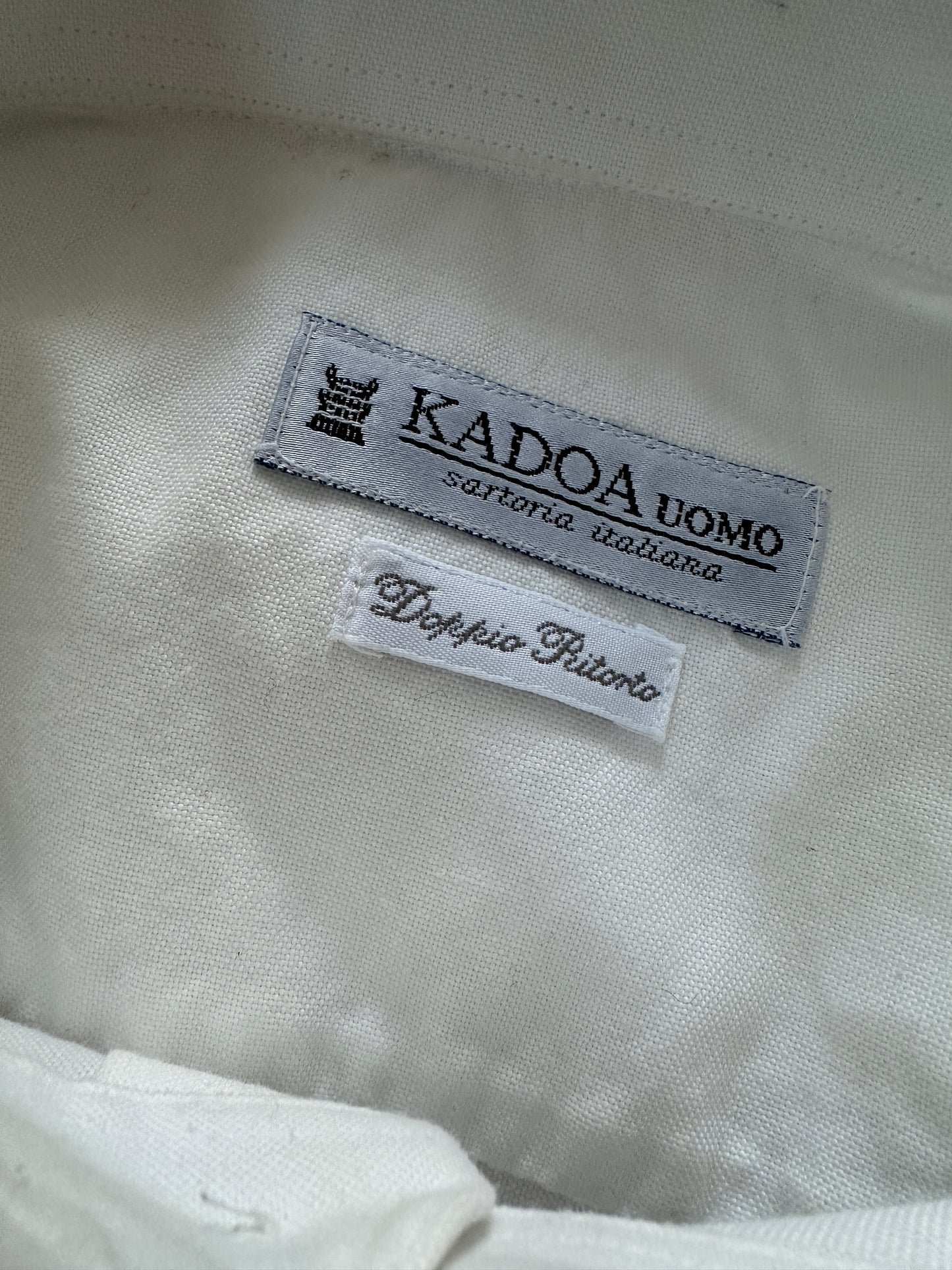 Essential oversize white shirt