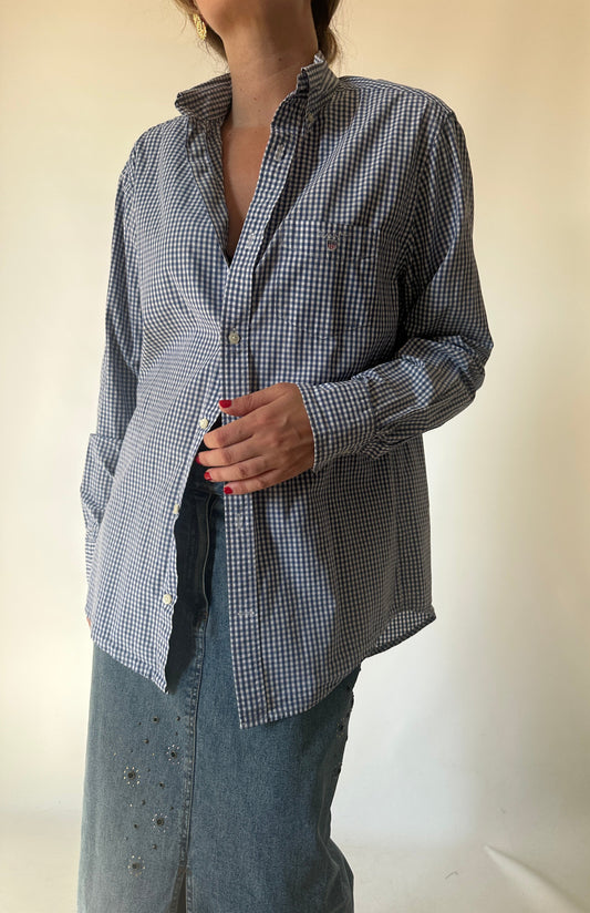 GANT blue vichy shirt