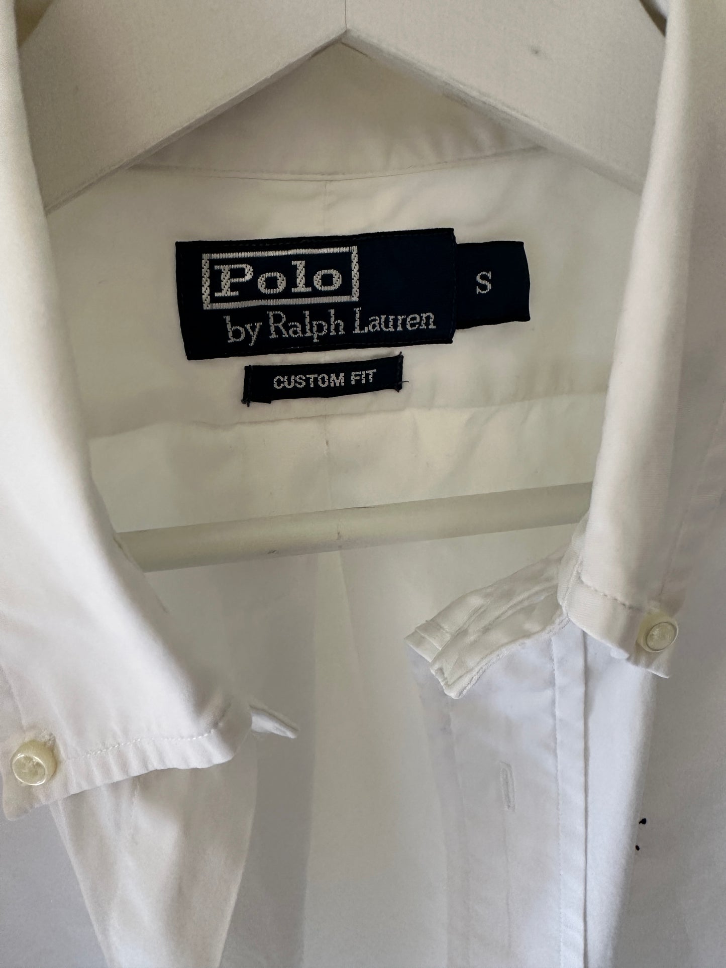RALPH LAUREN white petite shirt