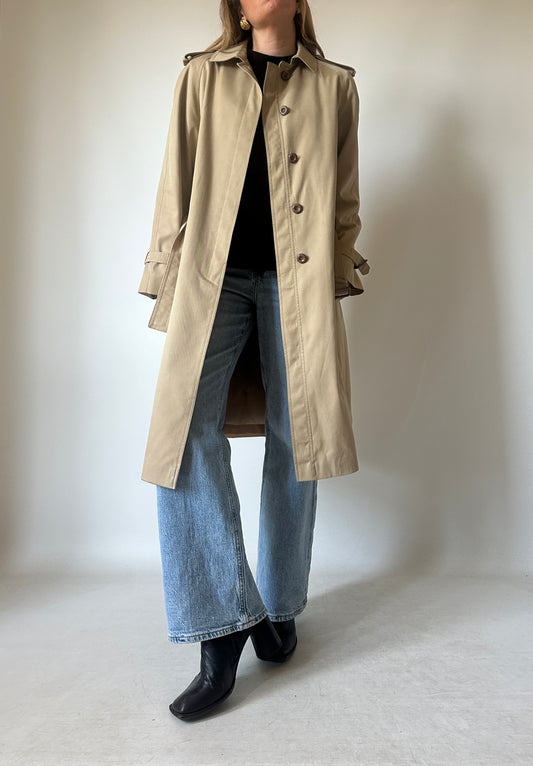 Camel passpartour spring trench