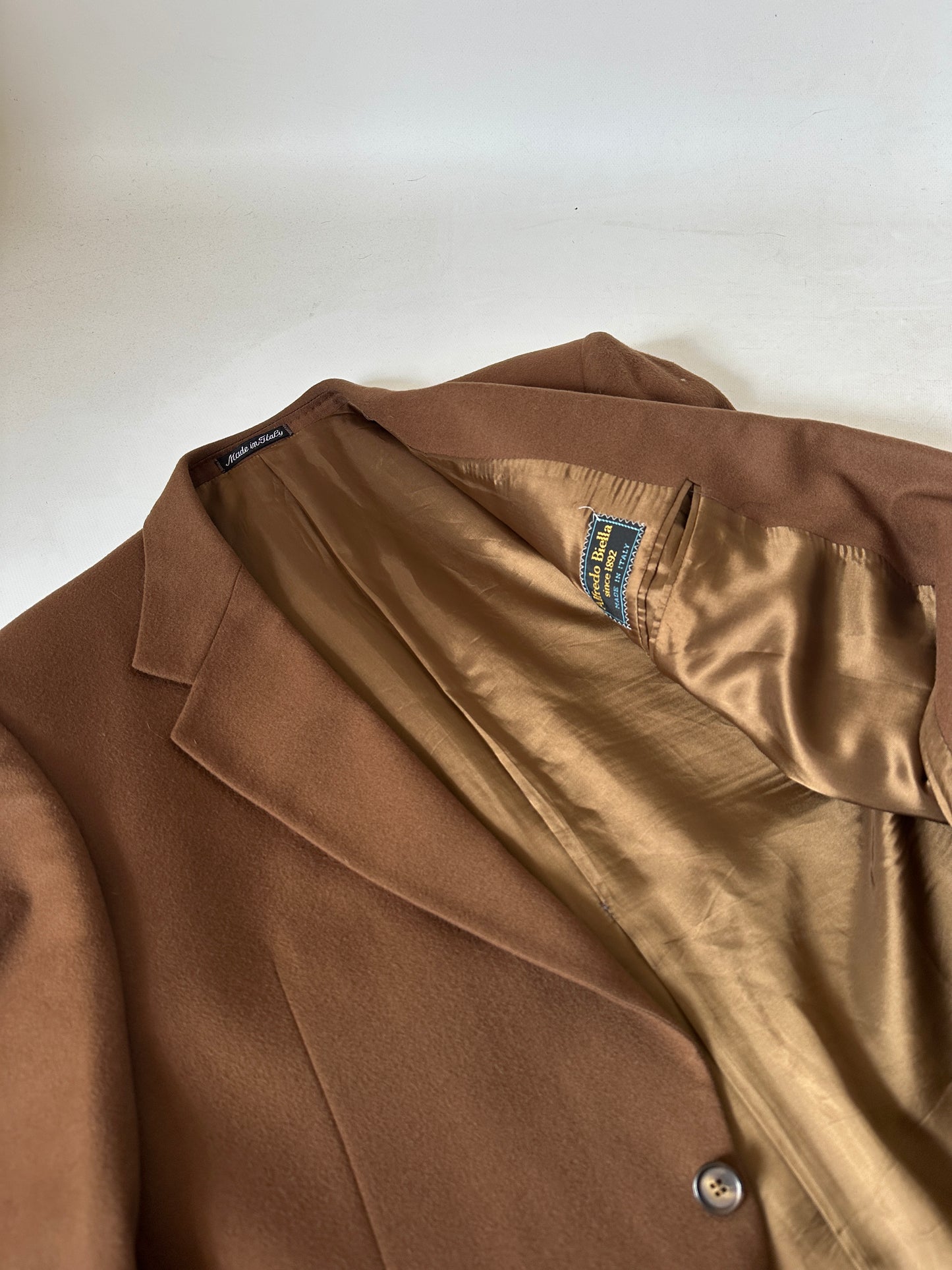 High quality wool camel blazer
