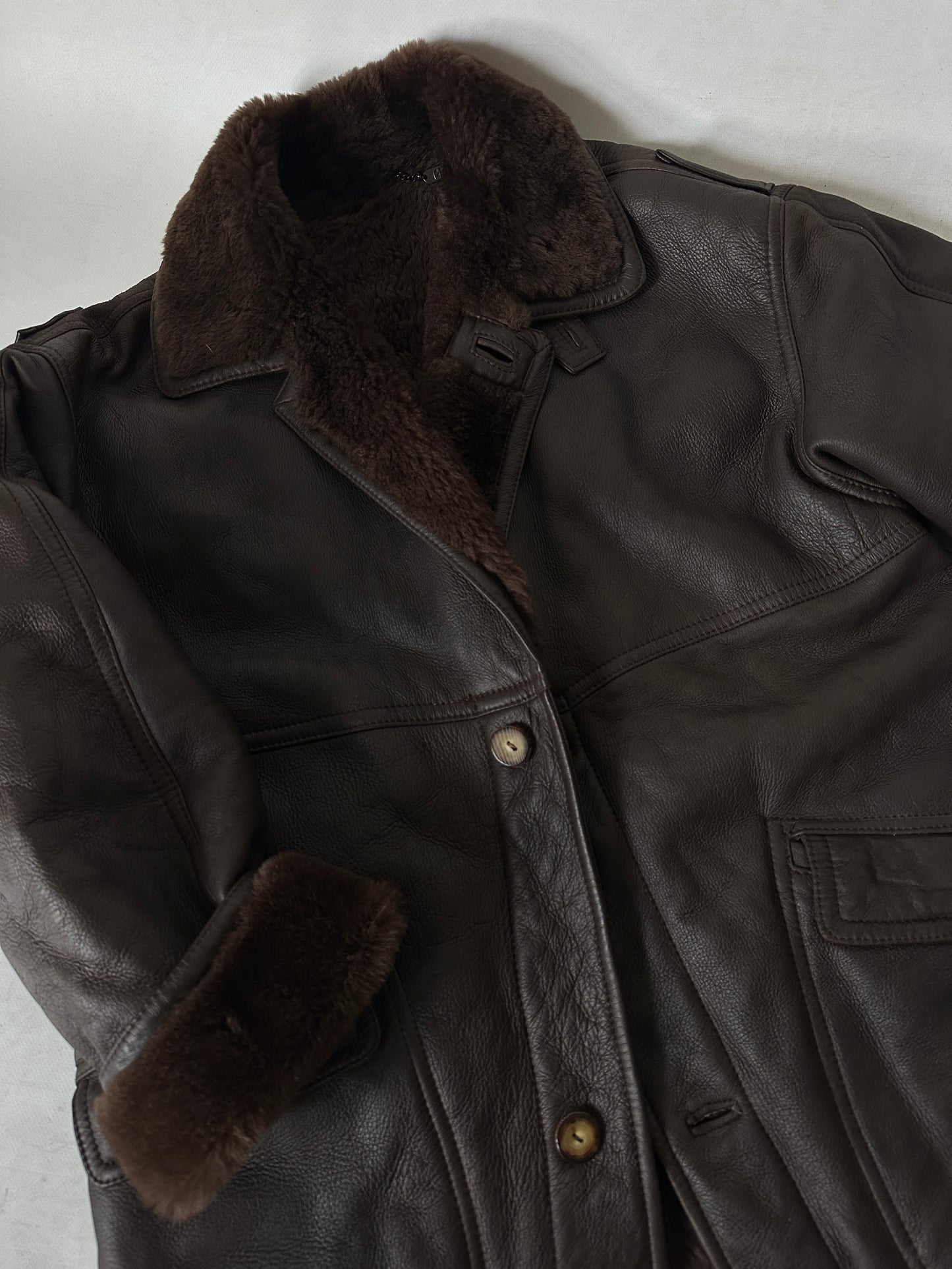 Chocolate beautiful Shearling