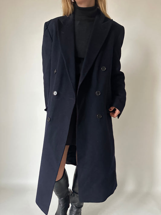 The Frankie extra long wool coat