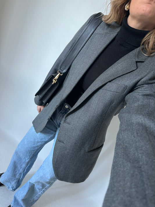 LANEROSSI petite grey blazer
