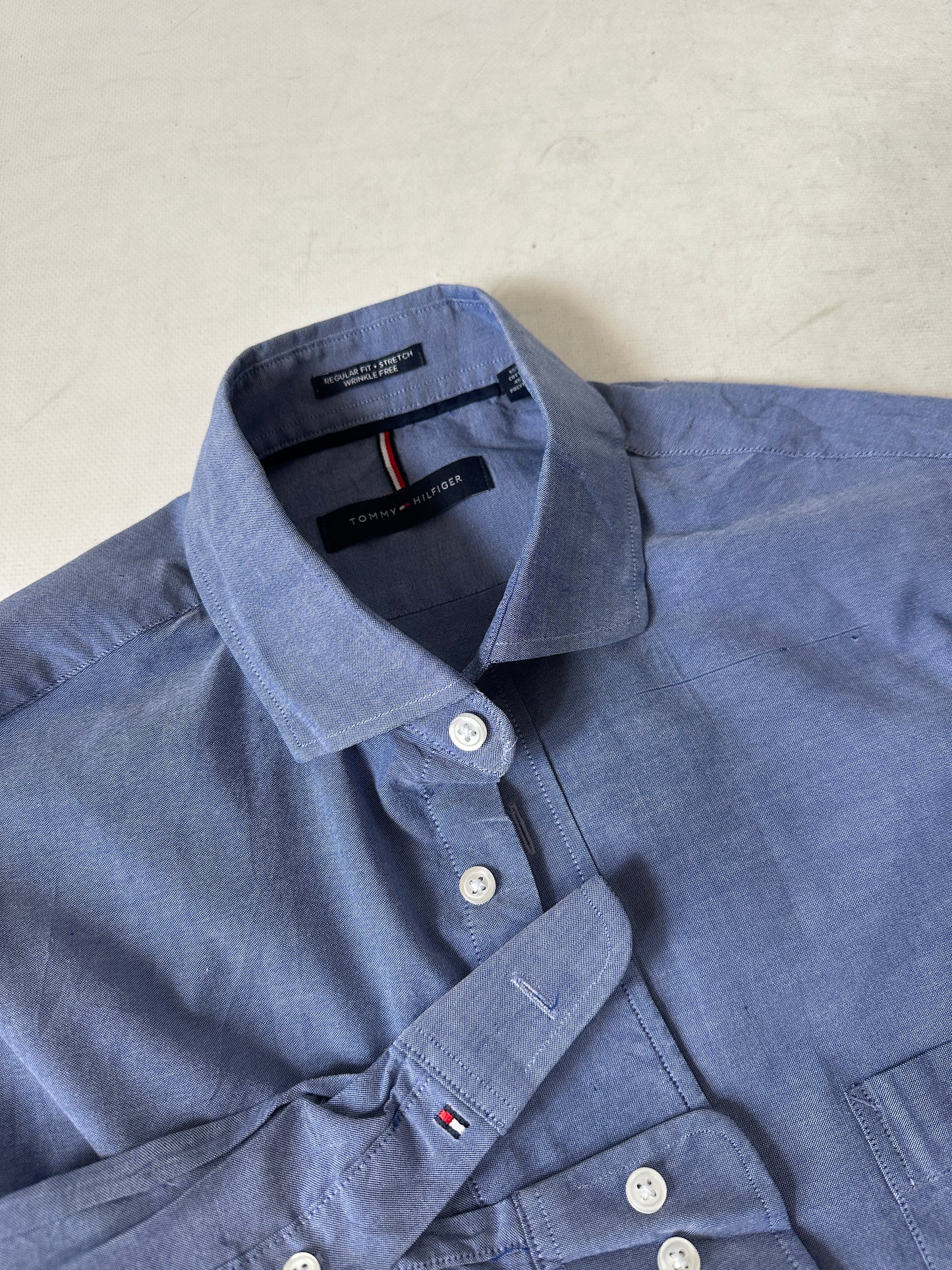 TOMMY HILFIGER denim petite shirt