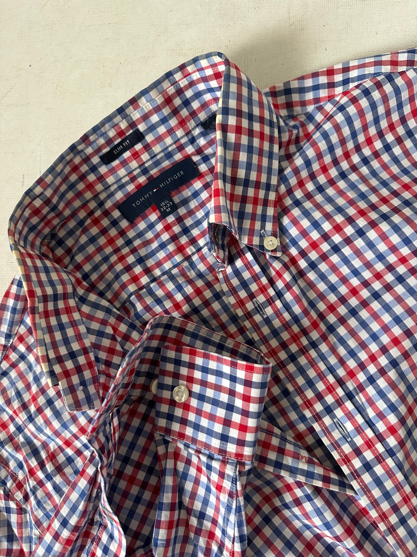 TOMMY HILFIGER picnic vichy shirt