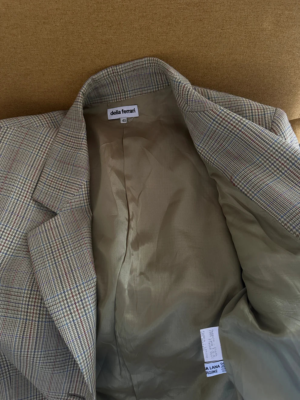 Principe di Galles verdone blazer