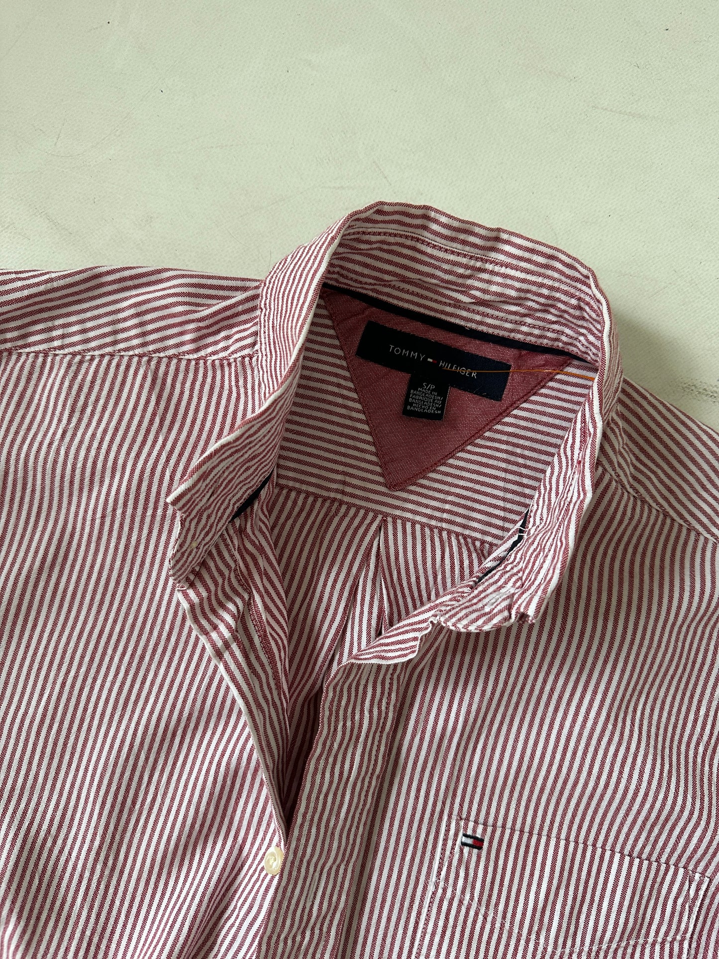 TOMMY HILFIGER striped petite shirt - nuova con etichetta