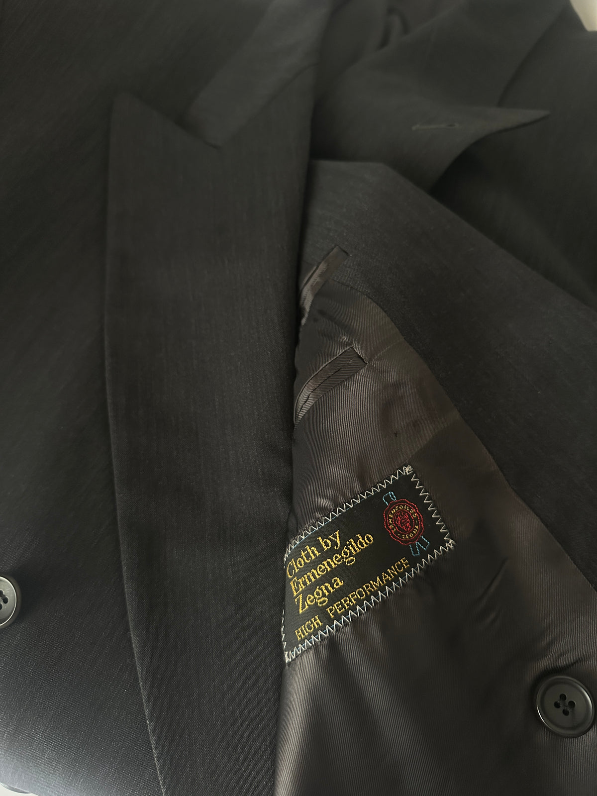 ZEGNA wool and cachemire smoking blazer