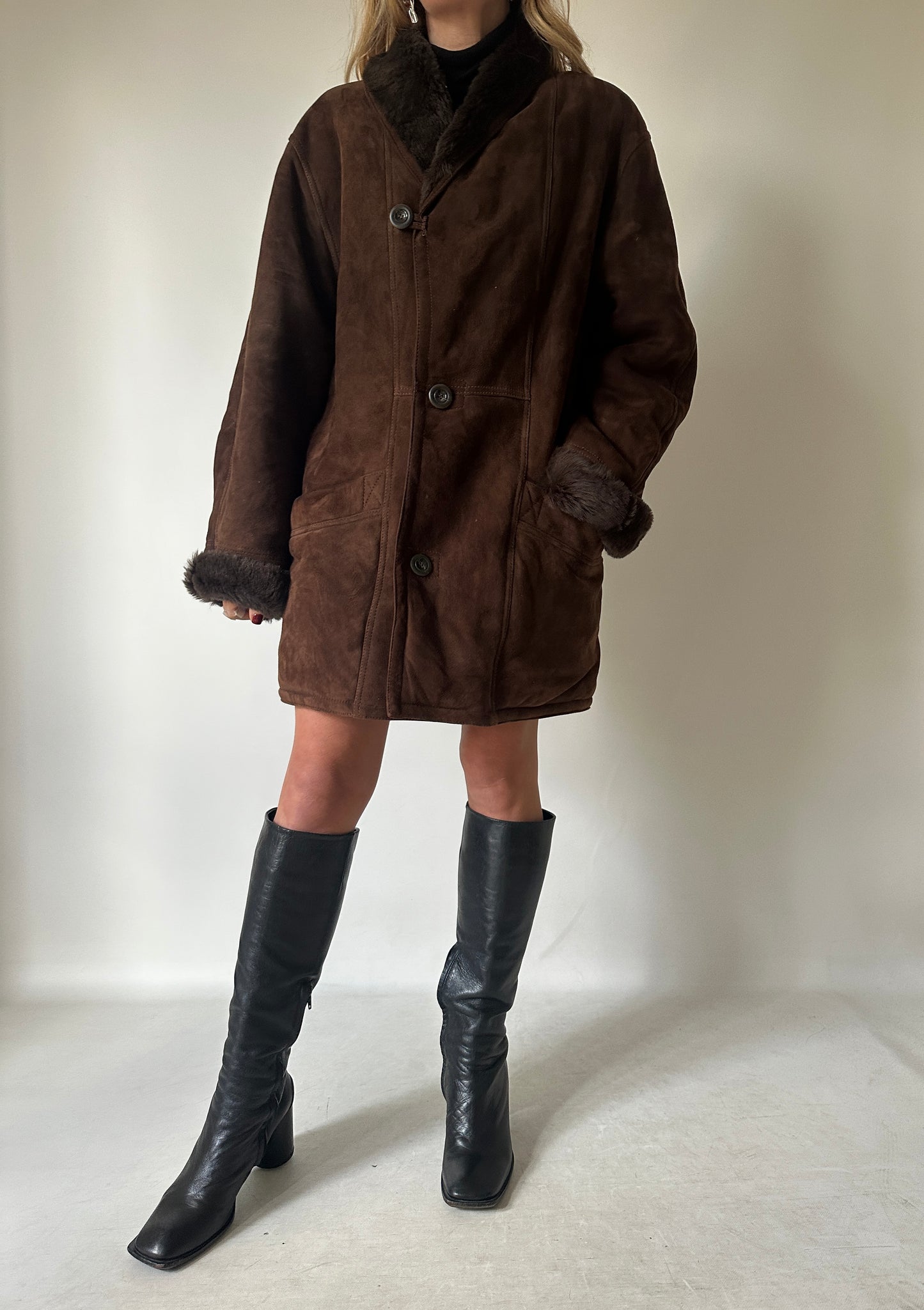 Chocolate original Shearling