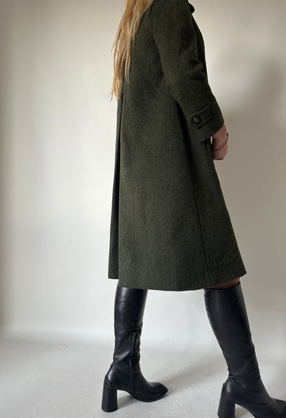 Wool and alpaca petite Loden