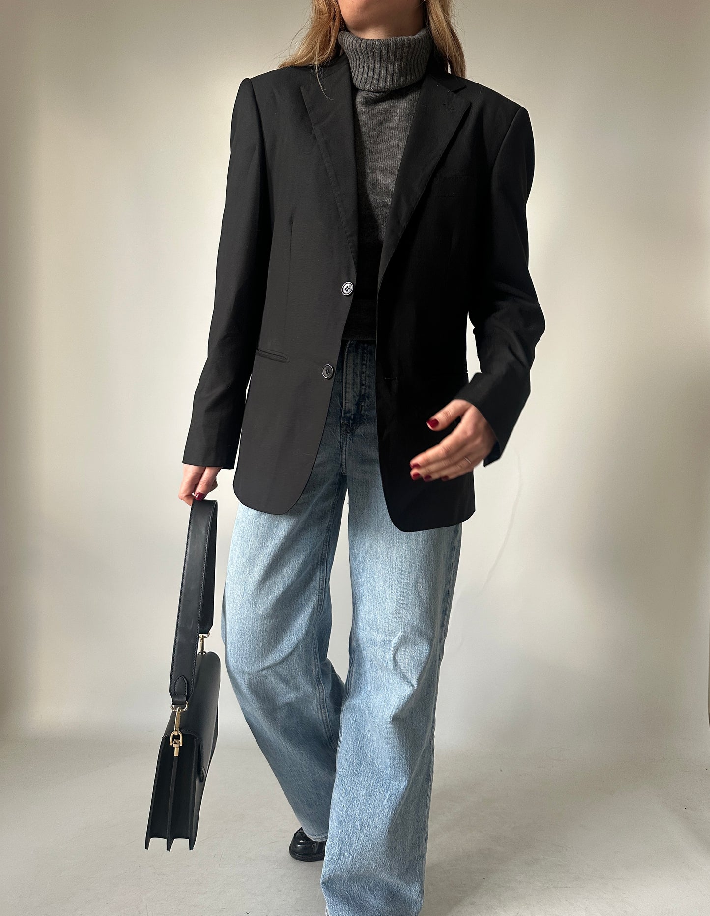Precious tailored Tasmania wool petite blazer