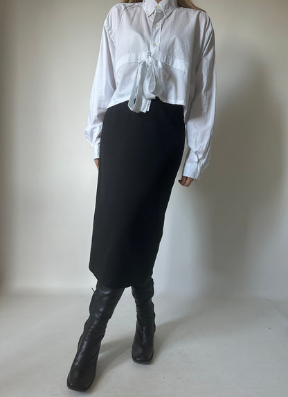 Camicia RALPH LAUREN cropped bianca