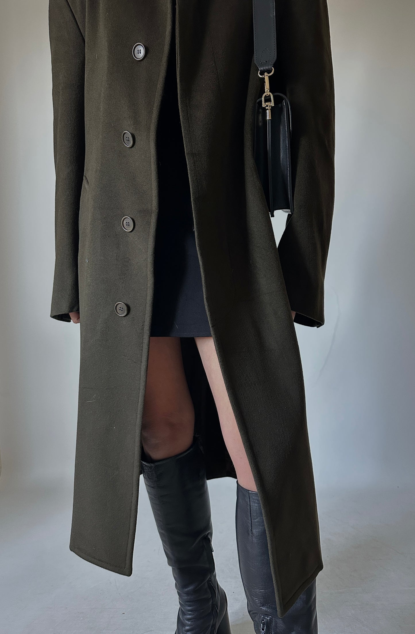 Zegna genderless wool and cachemire coat