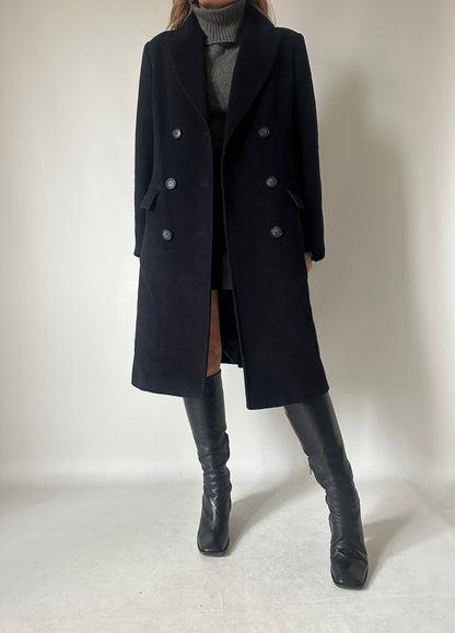 Perfect double-breast petite coat