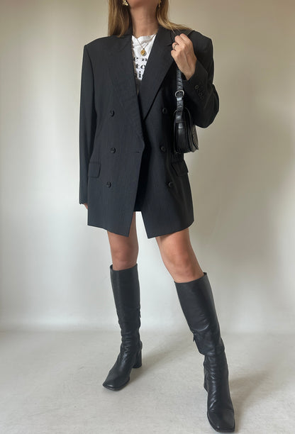 ZEGNA wool and cachemire smoking blazer