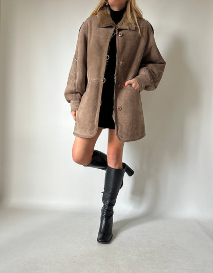 Perfect brown Shearling