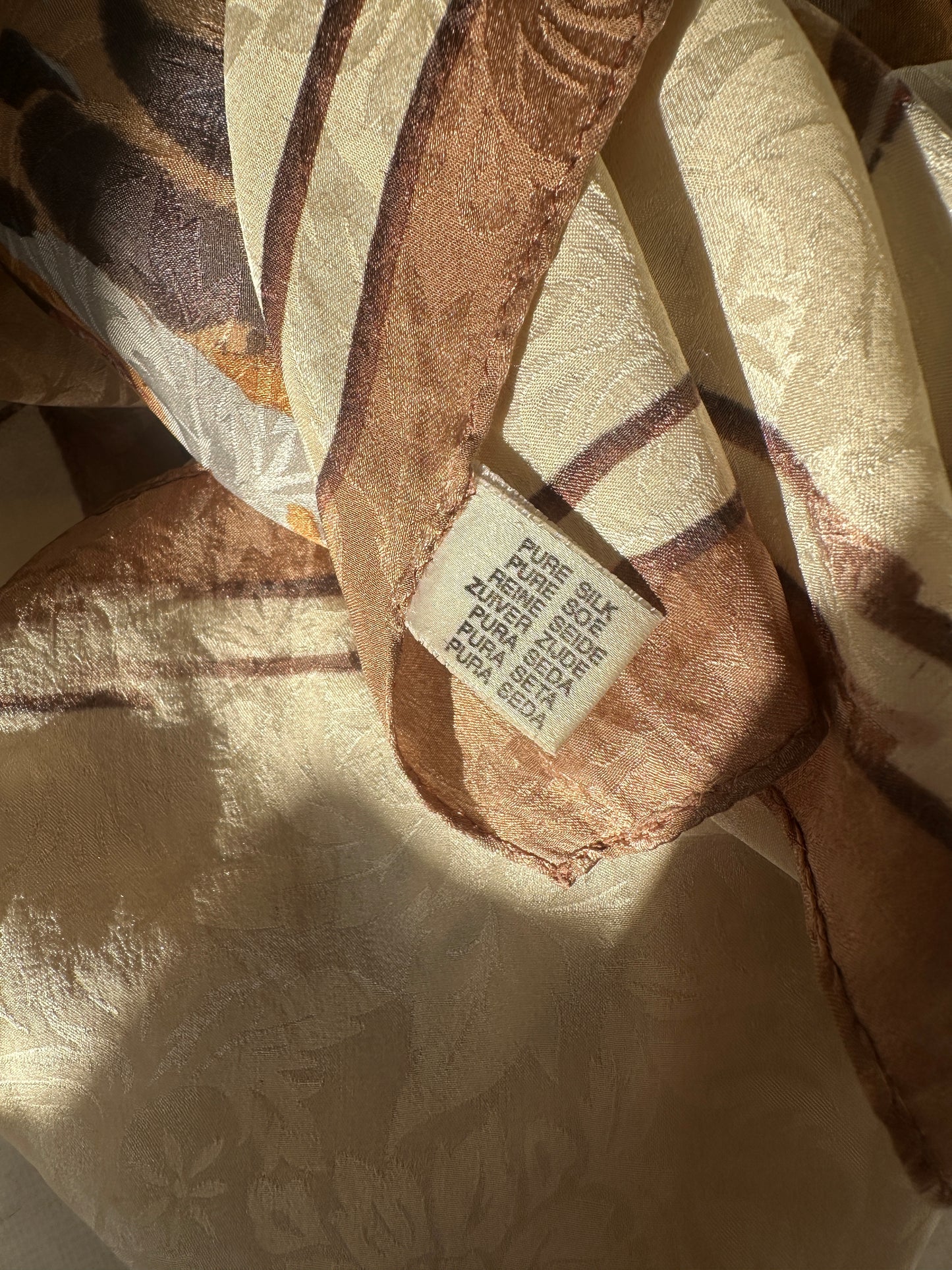 Maxi foulard in pura seta