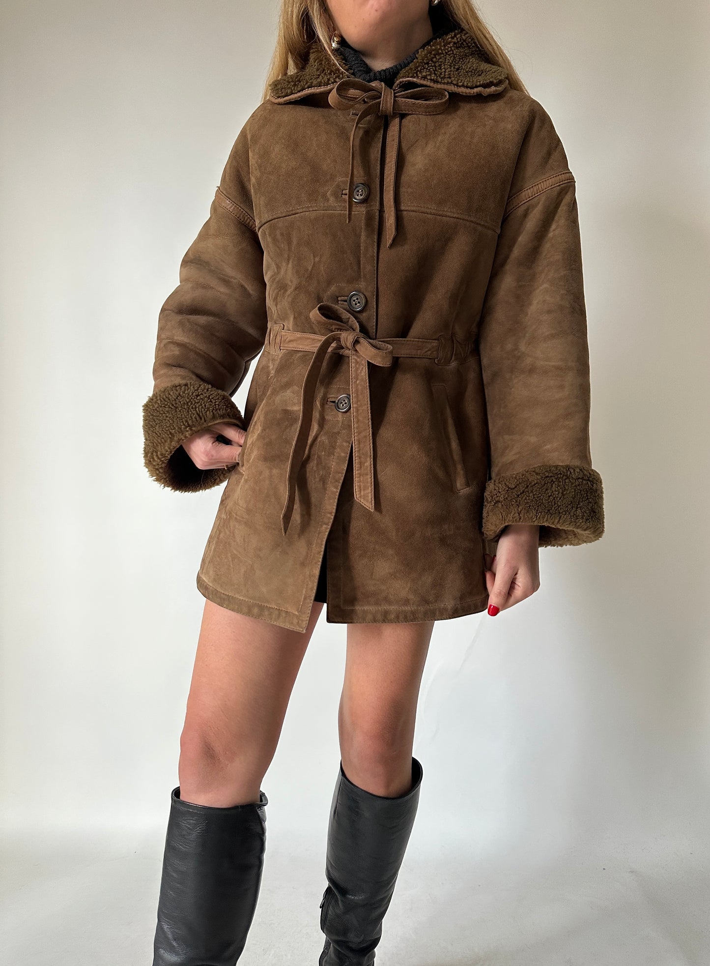 Chic petite Shearling