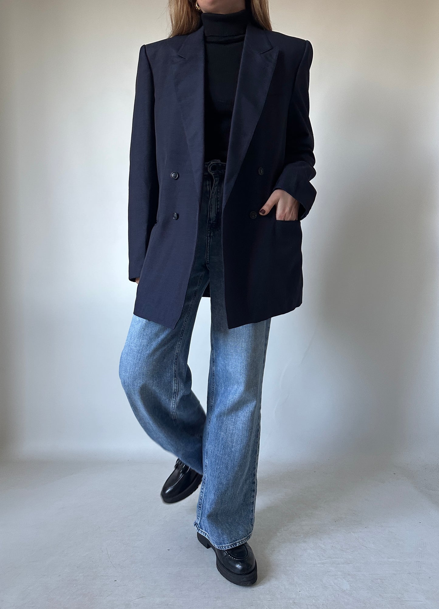 Blazer doppiopetto navy
