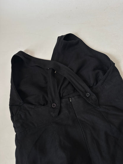 Beautiful black linen dress