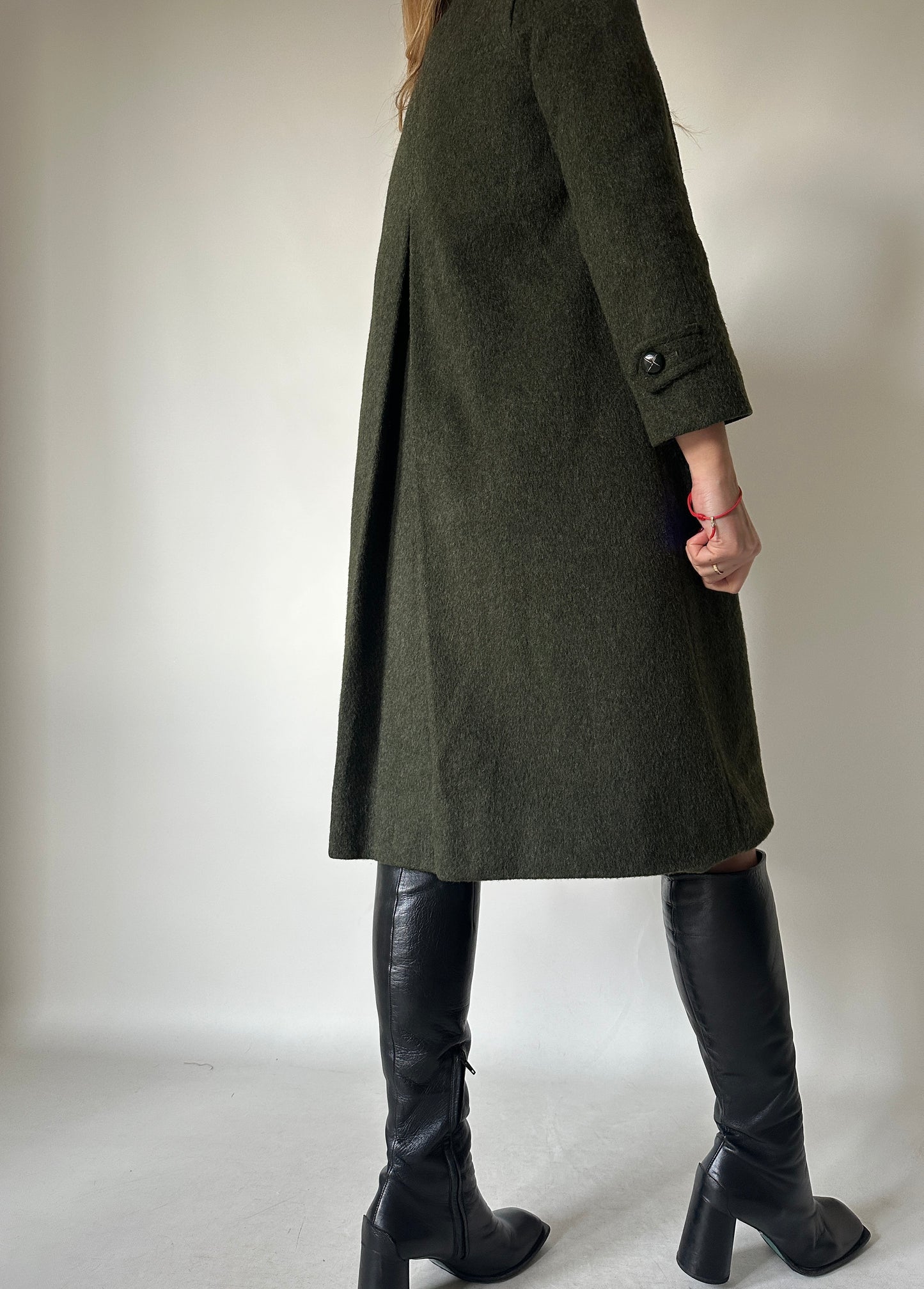 Wool and alpaca petite Loden