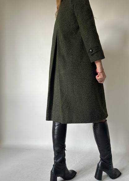 Wool and alpaca petite Loden