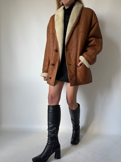 Caramel perfect Shearling