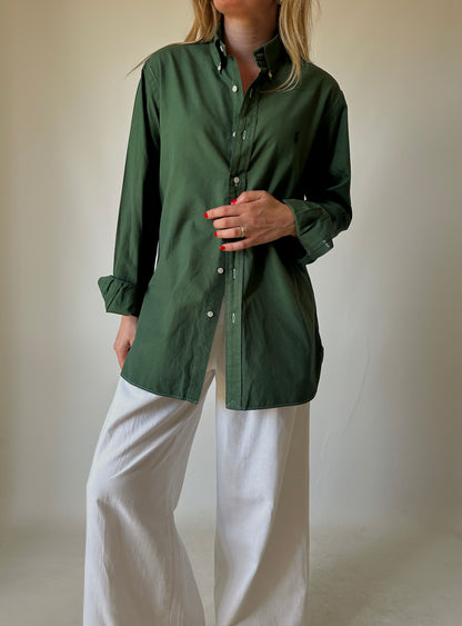 RALPH LAUREN verdone shirt