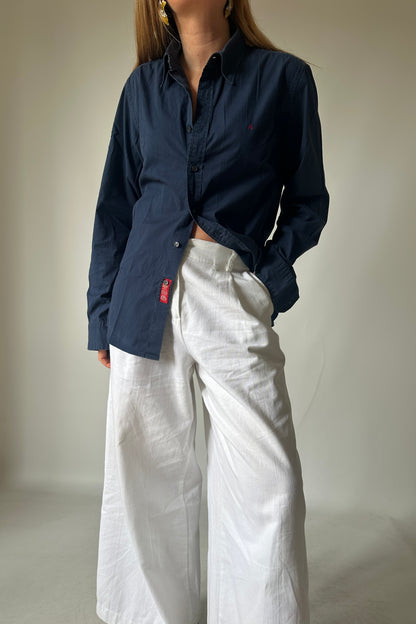 REPLAY navy light cotton shirt
