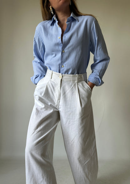CALVIN KLEIN minimal blue shirt