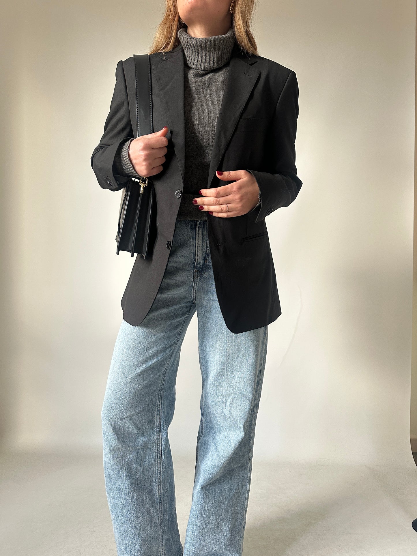 Precious tailored Tasmania wool petite blazer