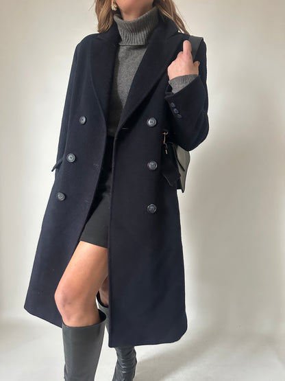 Perfect double-breast petite coat