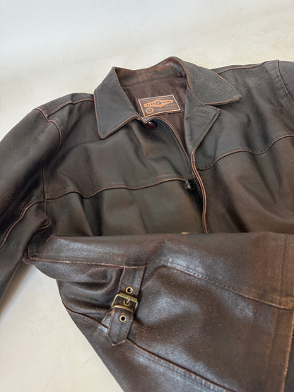 ALAN GORDON rare aviator distressed jacket