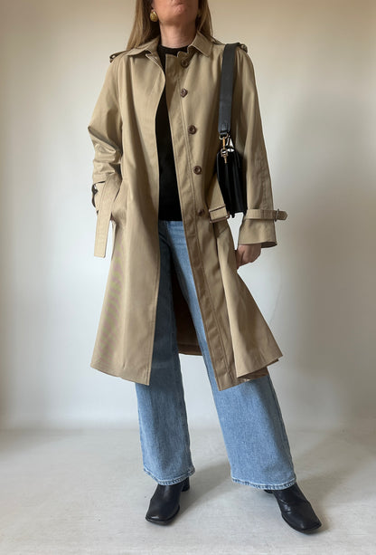 Camel passpartour spring trench