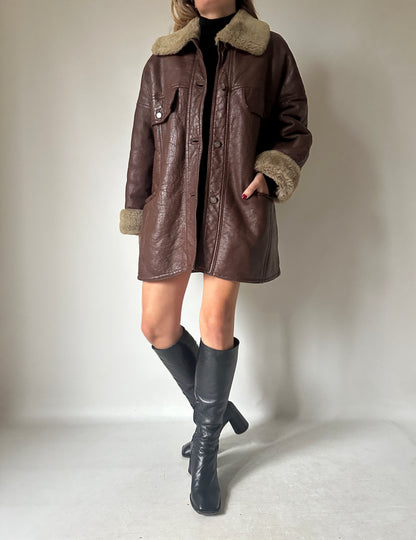 Dreamy brown Shearling