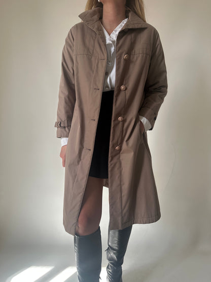 Tortora slim trenchcoat