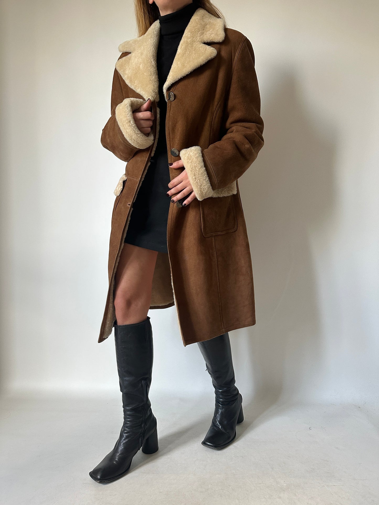 Dreamy long biscuit Shearling