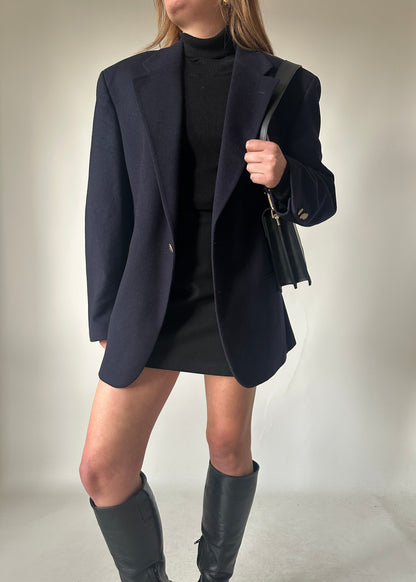 Precious wool and cachemire blazer coat
