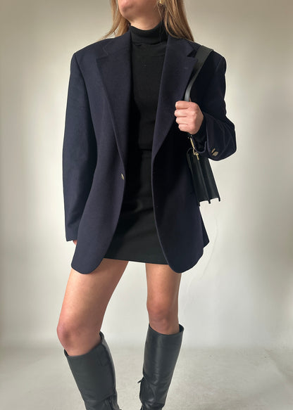 Precious wool and cachemire blazer coat